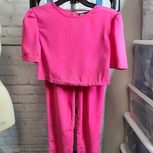 CBR Women's Pant and Crop Top Set